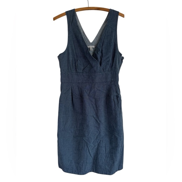 Toad&Co Atsuka Organic Cotton Dress Denim Women’s Size Medium - Picture 3 of 14